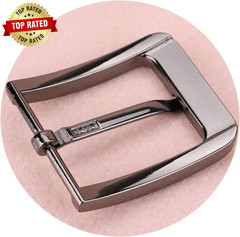 1.5 Inches (38-40 Mm) Belt Buckle Single Prong Square Replacement Buckle for Men