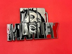 BOB MARLEY Block Letters Jamaica Reggae Beautiful Music Art Belt Buckles