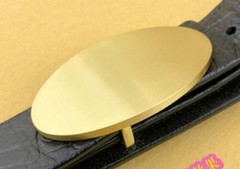 Solid Brass Oval Belt Buckles For 1.5 inch Belt / Men&rsquo;s Belt Pin Buckle Z069N