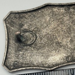 The Limited Vintage Belt Buckle Silver Tone First Quality Dry Goods Italy
