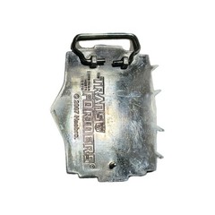 Transformers Decepticon Silver Metal Antique Finish Interchangeable Belt Buckle