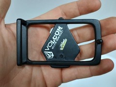 VOLCOM Belt Buckle Vintage Black And White Stone Liberation