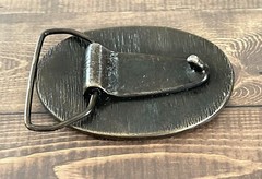 1970&rsquo;s America&rsquo;s Heroes Firedept Volunteers Brass Belt Buckle