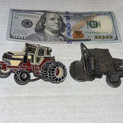 Vintage Rare New Tractor Belt Buckle Limited Edition Embossed Free Shipping