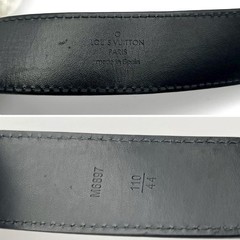 Louis Vuitton Pre-Owned Taiga Belt Leather M6897
