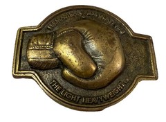 Solid Brass Belt Buckle Permastran Fiber Glass Pipe The Light Heavyweight