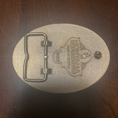 Pendleton Whisky Gold Belt Buckle Montana Silversmiths 2026 Edition NWOT #J4458