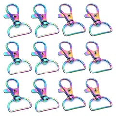 D-type Dog Buckle Jewelry Luggage Accessories Zinc Alloy Lobster Buckle Keyring