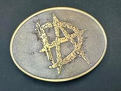 Dean Ambrose Jon Moxley Belt Buckle Wwe Loot Crate Exclusive 2016 Wrestling