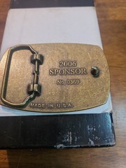 The American Veterans Disabled For Life Memorial 2006 Belt Buckle – 0369