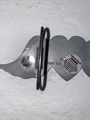 VALENTINES WINGED HEART Belt Buckle Love Wings Rock GREAT AMERICAN Pewter Biker