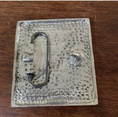 Vintage Sex Pistols Belt Buckle Never Mind The Bollocks Metal Yellow Punk Rock