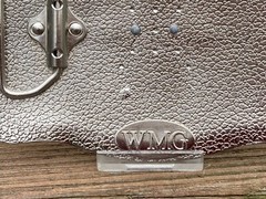 Official Champion Rodeo Bull Riding Large Belt Buckle Stamped WMG