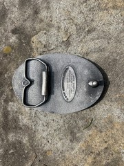 Vintage STP Corporation Belt Buckle from Level Cross NC