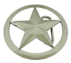 Lone Star Belt Buckle Sheriff Badge Men Women Rodeo Western New Big Texas Style