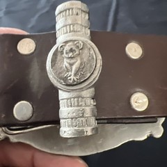 Sydney Australia Buckle With Belt 51 Inches Length