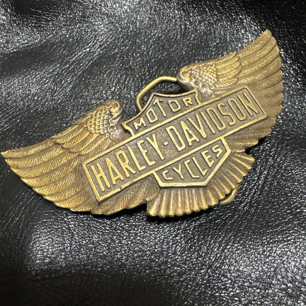 Harley-Davidson Vintage Buckle Color;Gold INDIANA METAL CRAF