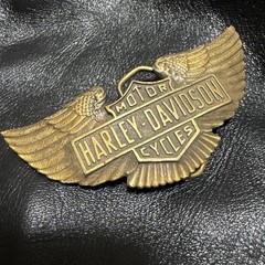 Harley-Davidson Vintage Buckle Color;Gold INDIANA METAL CRAF