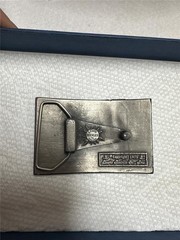 Vintage 1776-1976 Lewis Buckle Co Belt Buckle