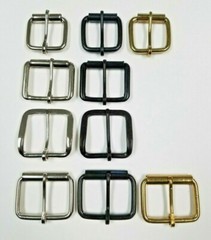 1-1/4&Prime; 1-1/2&Prime; 1-3/4&Prime; Plain Belt Buckle Nickel Plated Black Brass Quality lot