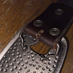 Irish Bottle Opener Belt Buckle W Leather 40” W Dark Brown Belt W Saying