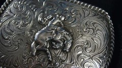 Crumrine Western Bucking Bronc Bronco Belt Buckle C10109