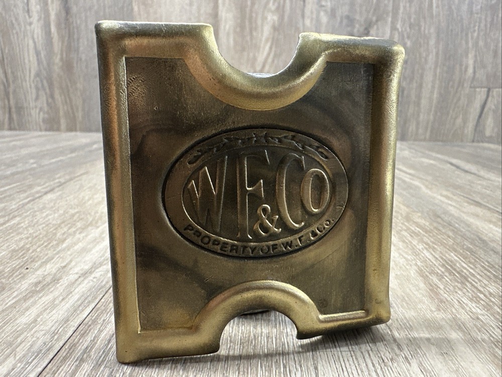 Wells Fargo & Co. W F & Co Anson Mills Belt Plate Buckle