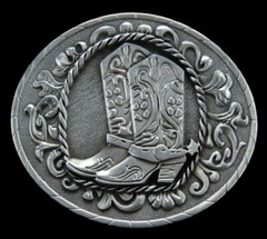 Western Cowgirls Cowboy Boots Belt Buckles