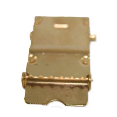 NEW In Bag Military USGI GoldPlated Trousers Belt Buckle 1 1/8&Prime; 8315-01-465-9020