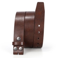 JASGOOD Mens Western Belt Strap Without Fits waist size 31&Prime;-35&Prime;, D-coffee