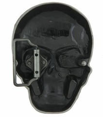 Large Skull Skeleton Head Metal Belt Buckle