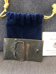 Siskiyou Buckle Co. Winchester Repeating Arms New Haven Conn. Vintage Brass