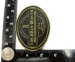 Cochran-Dean Belt Buckle Drilling Services Casper Wyoming DynaBuckle Bronze