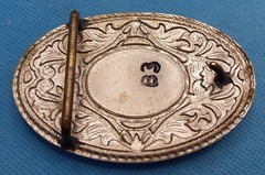 Vintage Cowboy Boots Belt Buckle Silver/Gold Colors