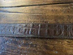 Old Pawn James Reid Style Sterling Silver Belt Buckle Nu Belt 35-38-1.3/8”-1”✅