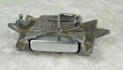 Skull Stars Belt Buckle Lighter Holder Bottle Opener Heavymetalbuckles