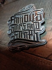 FAMOUS STARS & STRAPS BELT BUCKLE
