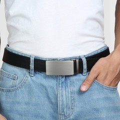 Founders & C Men&rsquo;s Ratchet Belt 1 36&Prime;-42&Prime; Waist Adjustable, 016-black