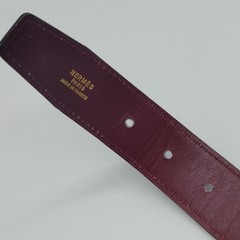 Hermes Belt Black Bordeaux Leather 2886257