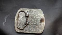 Metal Belt Buckle « 69 1/2 Fewer Cavities Grass » MPN 3825
