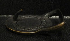 1975 Migration Flying Canadian Geese Belt Buckle Tech Ether Guild Sport Hunting