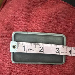 Vintage Hearn Oil & Tire House Advertising Belt Buckle