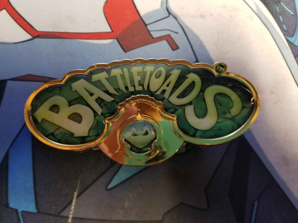 Battletoads June 2017 Loot Crate Gaming Exclusive Nes Gold Tone Belt Buckle
