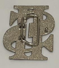 Dollar Sign Belt Buckle US Currency Blinged Out Silver Rhinestone Punk Hip Rock