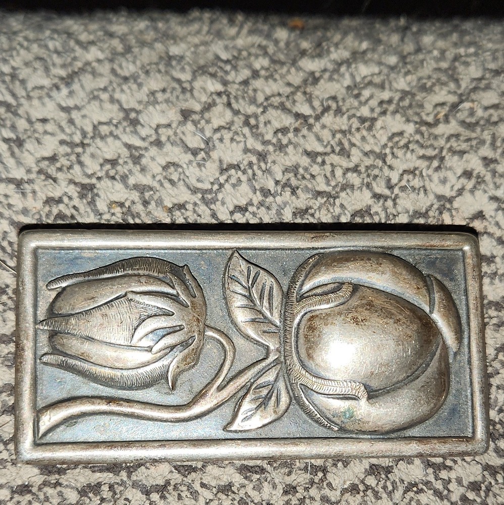 Kenneth Begay Sterling Silver Men’s Belt Buckle