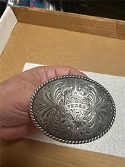 Vintage Montana Silversmith’s Texas Belt Buckle