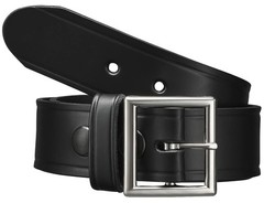 Perfect Fit 1.5 Inch Garrision Genuine Leather Belt American Made 32, Black
