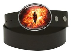 Fire Eyeball Belt Buckle – Halloween Monster Cosplay Handmade Buckle -147-E