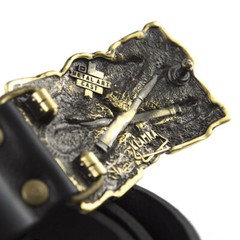 Brass belt buckle Gods of war, Military field artillery cannons, Rocket Forces