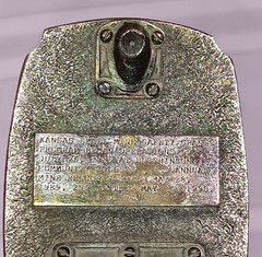 Vintage 1990 Kansas Small Mine Safety Rescue Contest Pewter Belt Buckle
